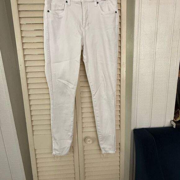 Kut from the Kloth White Skinny Jeans - Picture 1 of 8
